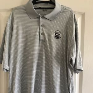 Men’s Adidas Clima Lite Golf polo // Large